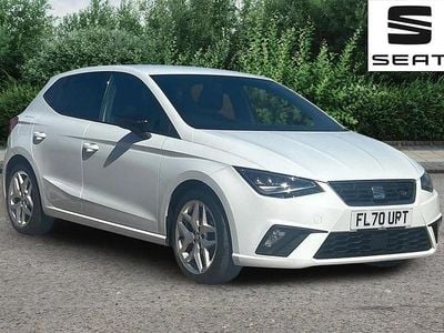 Begagnad Seat Ibiza FR 95 HK (69 kW) 2020 Vit Halvkombi