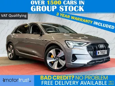 Used Audi e-tron Comfort 300 kW (408 HP) 2020 Grey SUV