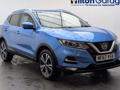 Used Nissan Qashqai N-Connecta 115 HP (84 kW) 2017 Blue SUV