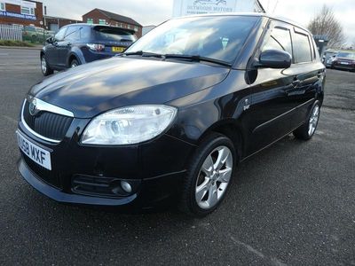 Black Used 2008 Skoda Fabia Sport Hatchback | £1,690