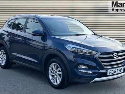 Used Hyundai Tucson SE 177 HP (130 kW) 2018 Blue SUV