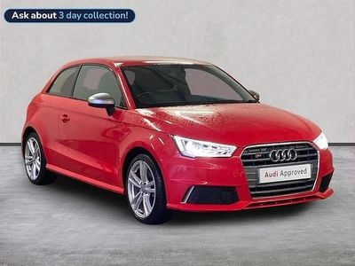 Used Audi S1 Premium 231 HP (169 kW) 2017 Red Hatchback