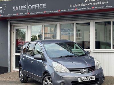 used Nissan Note 1.6 16V n-tec Hatchback 5dr Petrol Auto Euro 5 (110 ps)