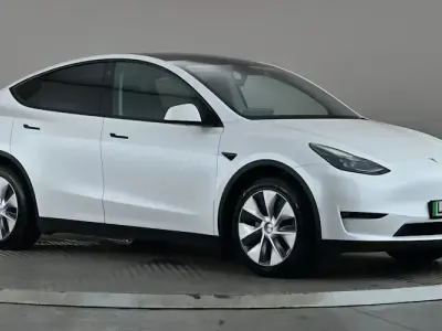 Used Tesla Model Y Long Range AWD 378 kW (514 HP) 2024 White SUV