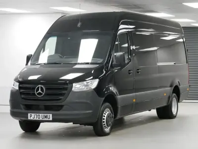 Używany Mercedes Sprinter 141 KM (103 kW) 2020 Czarny Van