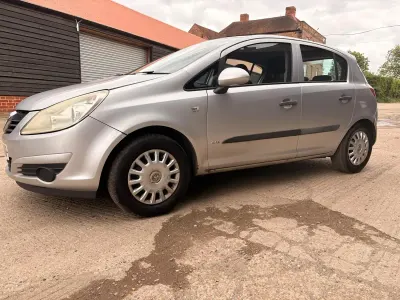 Used Vauxhall Corsa 2007 Silver Hatchback
