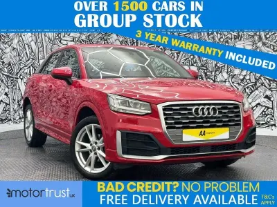 Used Audi Q2 S-Line 116 HP (85 kW) 2019 Red SUV