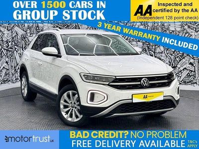 Used VW T-Roc Style 150 HP (110 kW) 2022 White SUV