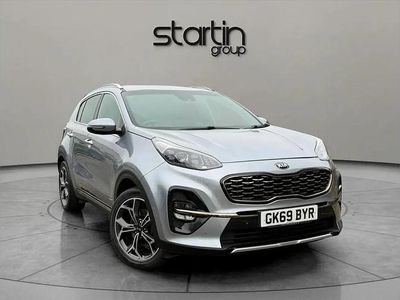 Used Kia Sportage GT-Line 177 HP (130 kW) 2019 Silver SUV