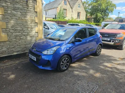 Used Hyundai i10 GO! 2019 Blue Hatchback