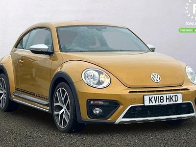 Used VW Beetle Dune 105 HP (77 kW) 2017 Yellow Hatchback