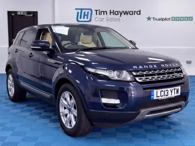Used Land Rover Range Rover evoque Pure 190 HP (139 kW) 2013 Blue SUV