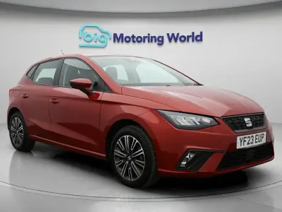 Used Seat Ibiza SE Technology 95 HP (69 kW) 2023 Red Hatchback