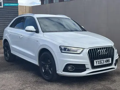 Used Audi Q3 S-Line 140 HP (102 kW) 2013 White SUV