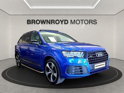 Used Audi Q7 S-Line 272 HP (200 kW) 2017 Blue SUV