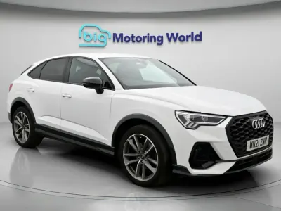 Used Audi Q3 Sportback Black Edition 150 HP (110 kW) 2021 White SUV