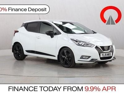 Used Nissan Micra S 100 HP (73 kW) 2019 White Hatchback