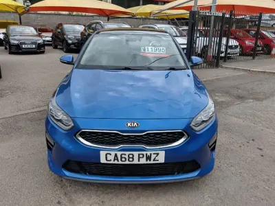 Used Kia Ceed First Edition 140 HP (102 kW) 2018 Blue Hatchback