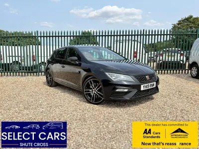 Used Seat Leon CUPRA 290 HP (213 kW) 2019 Black Hatchback