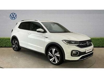 Used VW T-Cross R-line 110 HP (80 kW) 2023 Pure white SUV