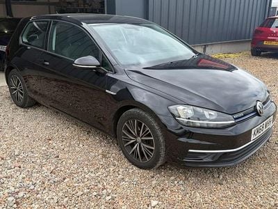 Used VW Golf VII SE 130 HP (95 kW) 2018 Black Hatchback