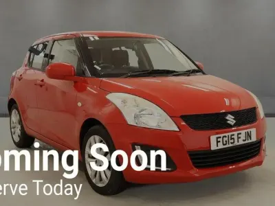 Used Suzuki Swift SZ3 94 HP (69 kW) 2015 Red Hatchback