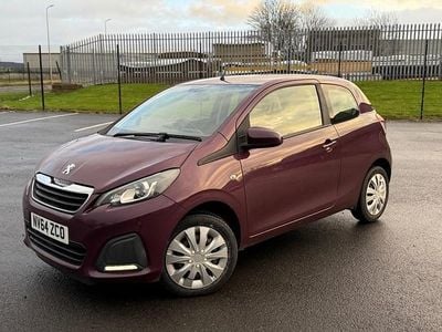 Purple Used 2015 Peugeot 108 Active Hatchback | £3,700 (Good price)