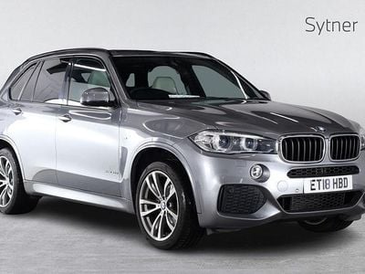 Used BMW X5 M Sport 254 HP (186 kW) 2018 Grey SUV