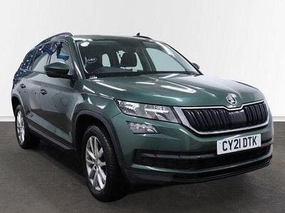 Green Used 2021 Skoda Kodiaq SE SUV | £13,450 (Fair price)