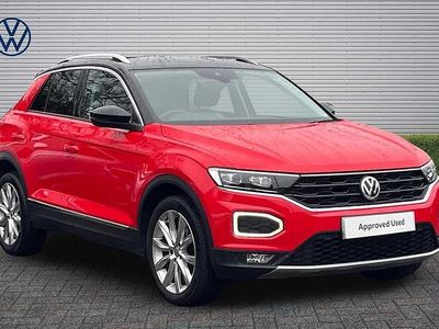Used VW T-Roc SEL 150 HP (110 kW) 2019 Red SUV