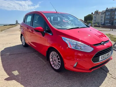 Used Ford B-MAX Titanium 95 HP (69 kW) 2013 Red MPV