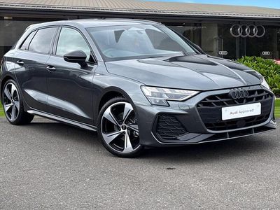 Used Audi A3 Black Edition 150 HP (110 kW) 2025 Grey Hatchback