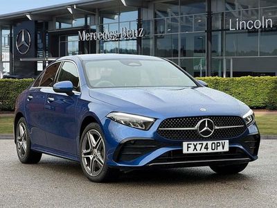 Spectral blue metallic Used 2025 Mercedes A250 Executive Sedan | £27,999 (A bit pricey)