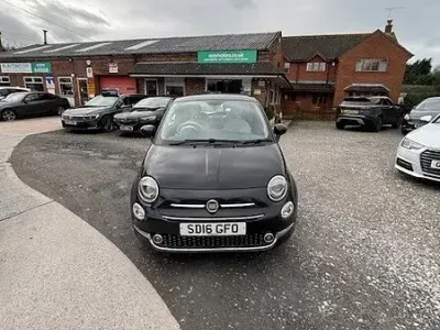 Usado Fiat 500 Lounge 69 HP (50 kW) 2016 Preto Citadino