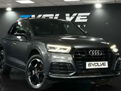 Used Audi Q5 Black Edition 245 HP (180 kW) 2019 Grey SUV