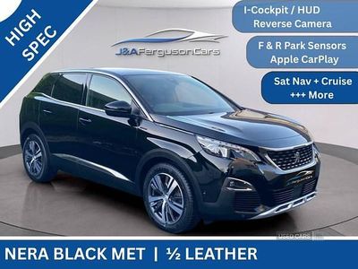 Used Peugeot 3008 GT-line 120 HP (88 kW) 2018 Black Hatchback