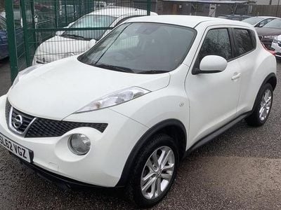 Used Nissan Juke Acenta 117 HP (86 kW) 2012 White SUV