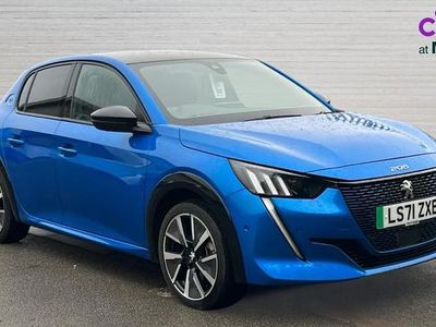 Spcl vertigo blu Used 2021 Peugeot e-208 GTi Hatchback | £12,006 (Fair price)