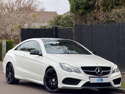 White Used 2016 Mercedes E220 AMG line Coupe | £10,490 (Good price)