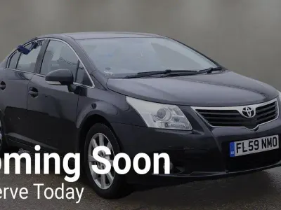 Used Toyota Avensis 2009 Black Sedan