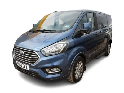 Used Ford Tourneo Custom Titanium 2019 Blue Van
