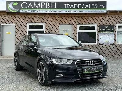 Used Audi A3 Sport 150 HP (110 kW) 2016 Black Hatchback