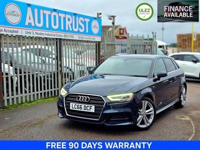 Blue Used 2016 Audi A3 S-Line Hatchback | £12,995 (Fair price)