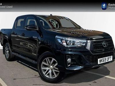 Black Used 2019 Toyota HiLux Pickup | £30,588 (Expensive)
