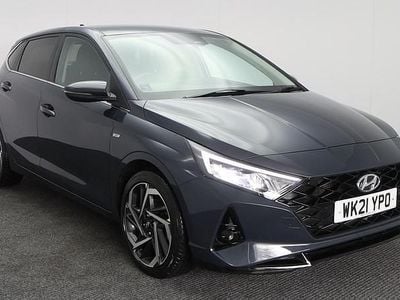 Grey Used 2021 Hyundai i20 Premium Hatchback | £11,999 (Fair price)