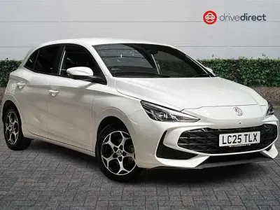 Used MG MG3 Trophy 194 HP (142 kW) 2025 White Hatchback