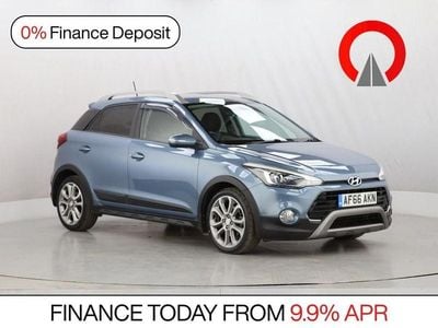 Used Hyundai i20 Active 100 HP (73 kW) 2016 Blue Hatchback