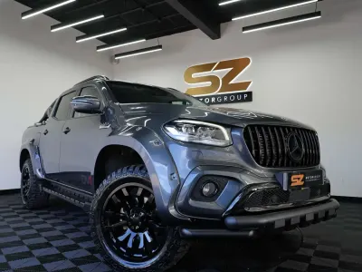 Używany Mercedes X350 2018 Szary Pickup