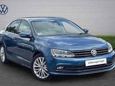 Used VW Jetta GT 150 HP (110 kW) 2015 Blue Sedan