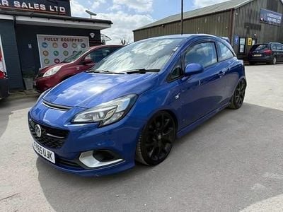 Used Vauxhall Corsa 205 HP (150 kW) 2015 Blue Hatchback